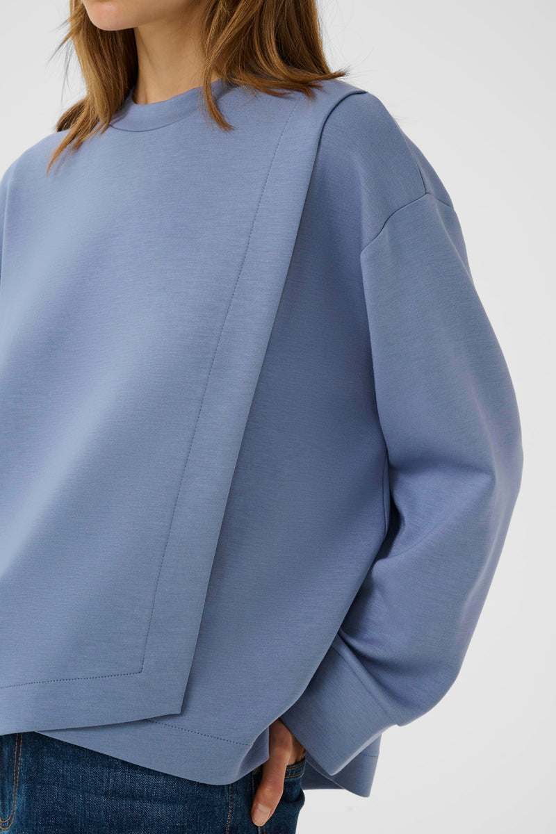 InWear Gida Vincent Wild Wind Layered Modal Sweatshirt