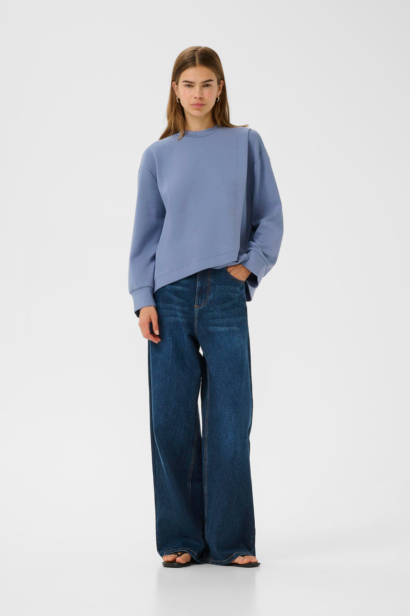 InWear Gida Vincent Wild Wind Layered Modal Sweatshirt