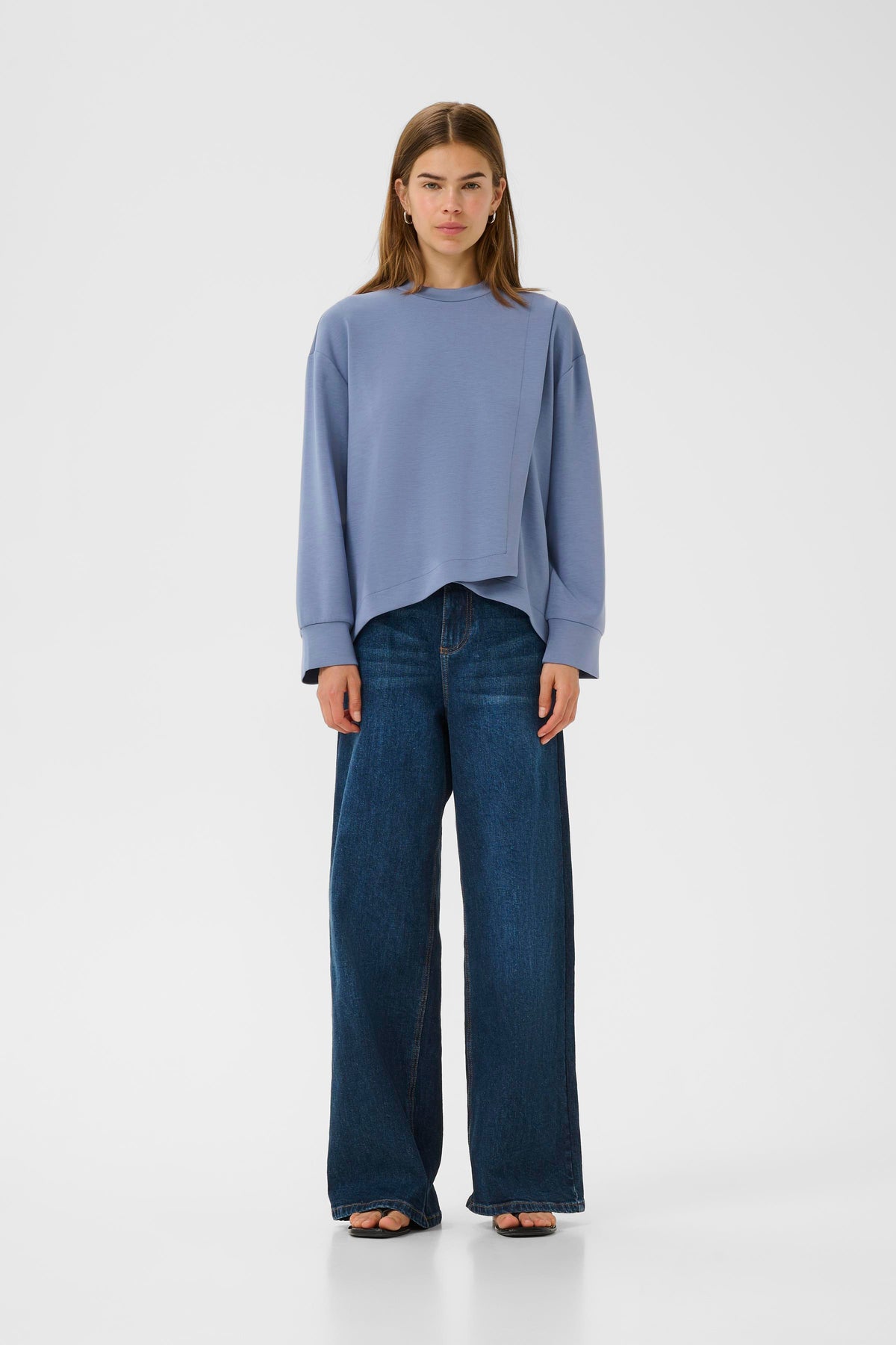 InWear Gida Vincent Wild Wind Layered Modal Sweatshirt