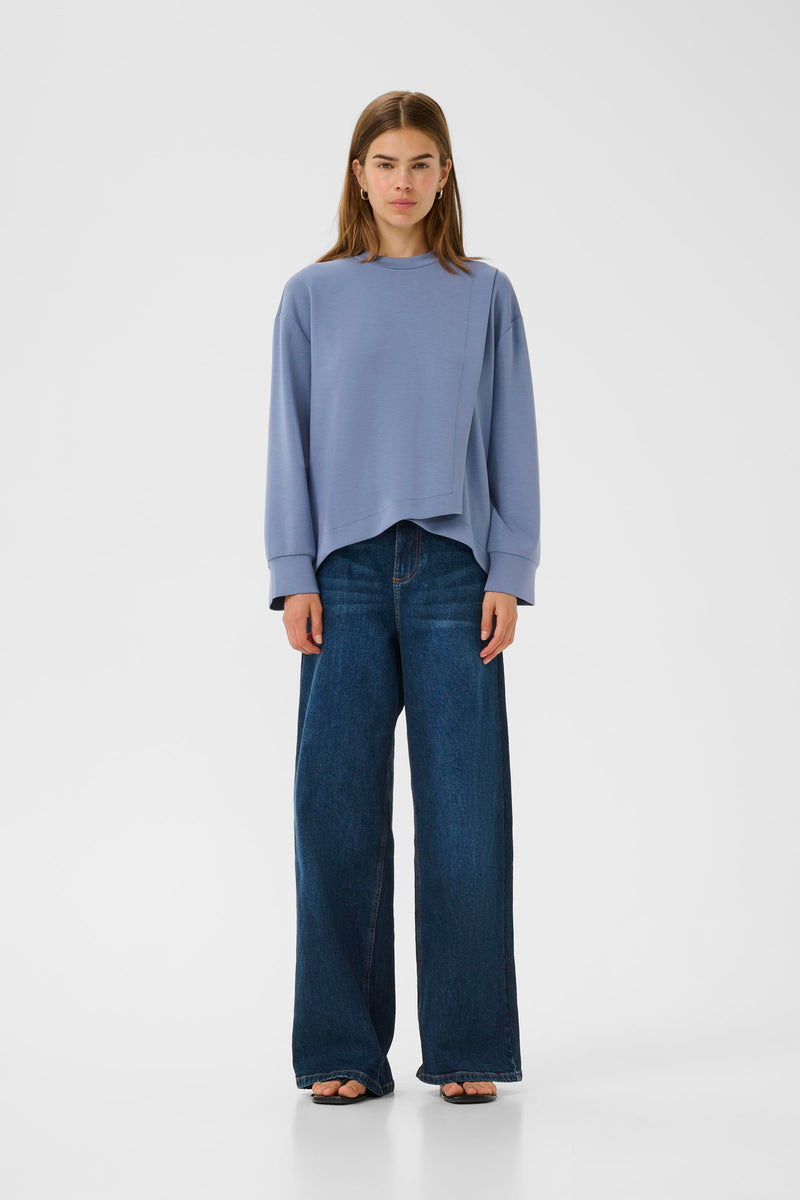 InWear Gida Vincent Wild Wind Layered Modal Sweatshirt