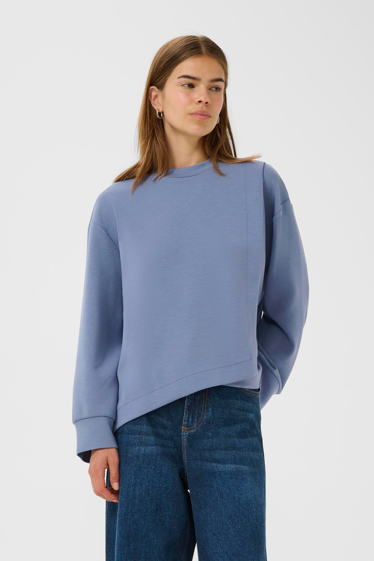 InWear Gida Vincent Wild Wind Layered Modal Sweatshirt