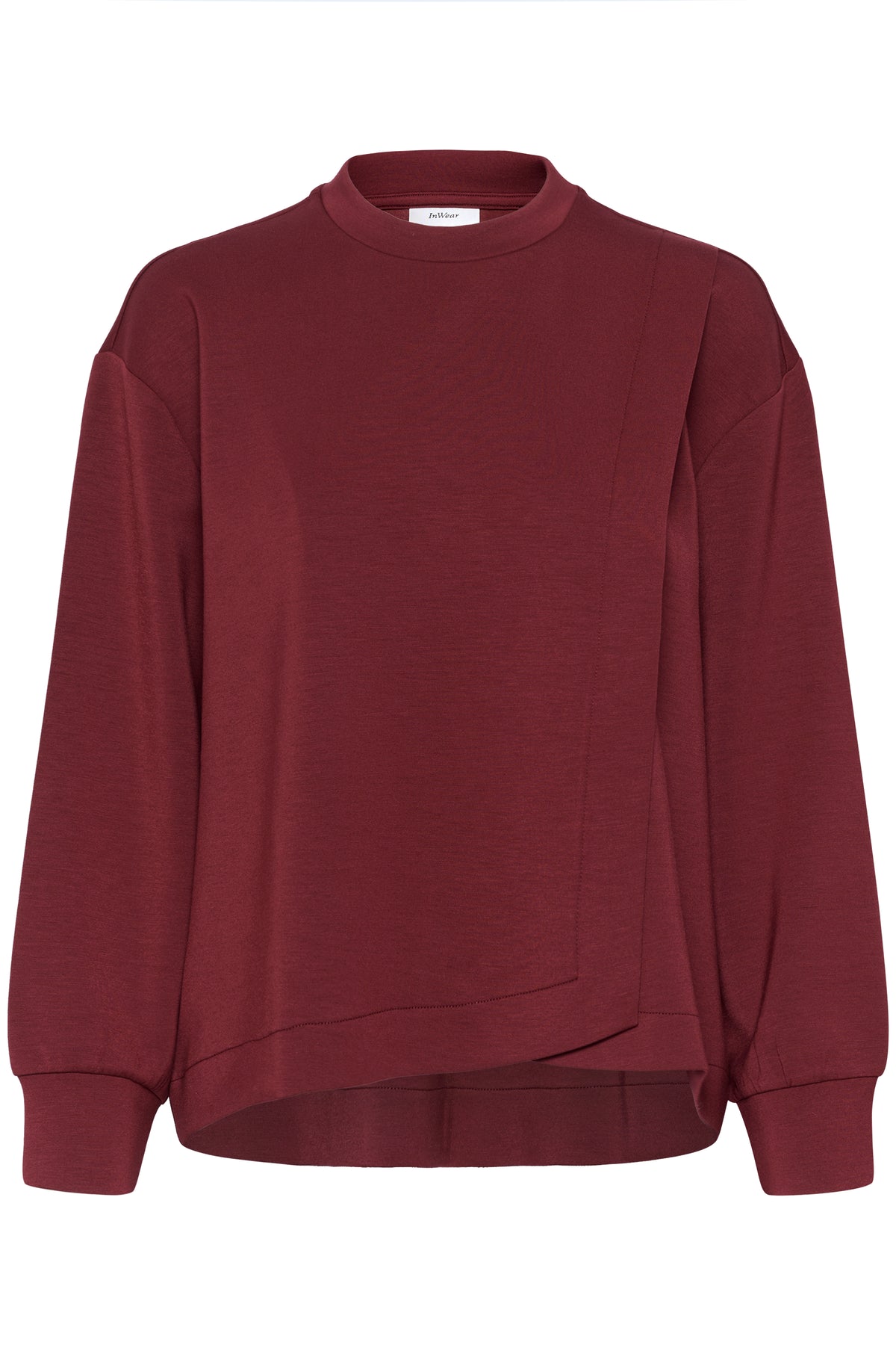 InWear Gida Vincent Cabernet Layered Modal Sweatshirt, 30110946