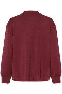 InWear Gida Vincent Cabernet Layered Modal Sweatshirt, 30110946