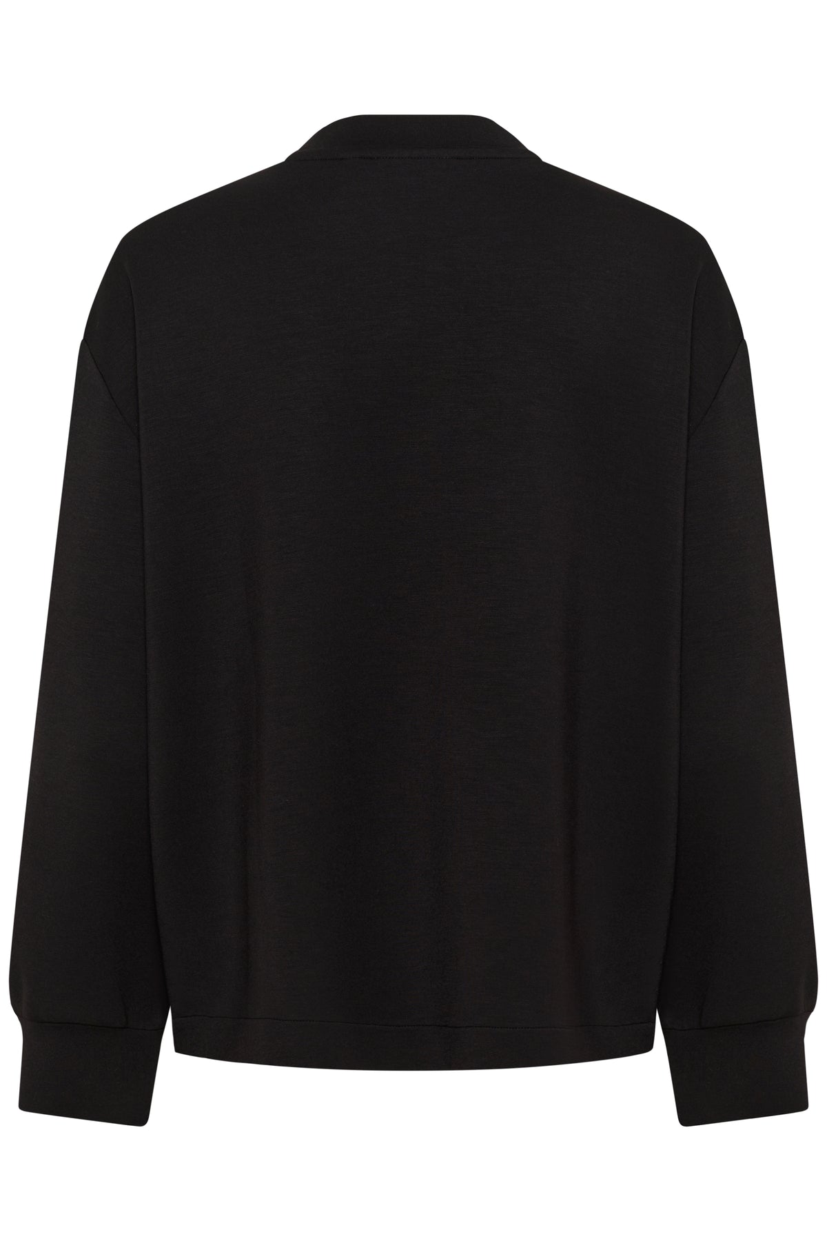 InWear Gida Vincent Black Layered Modal Sweatshirt