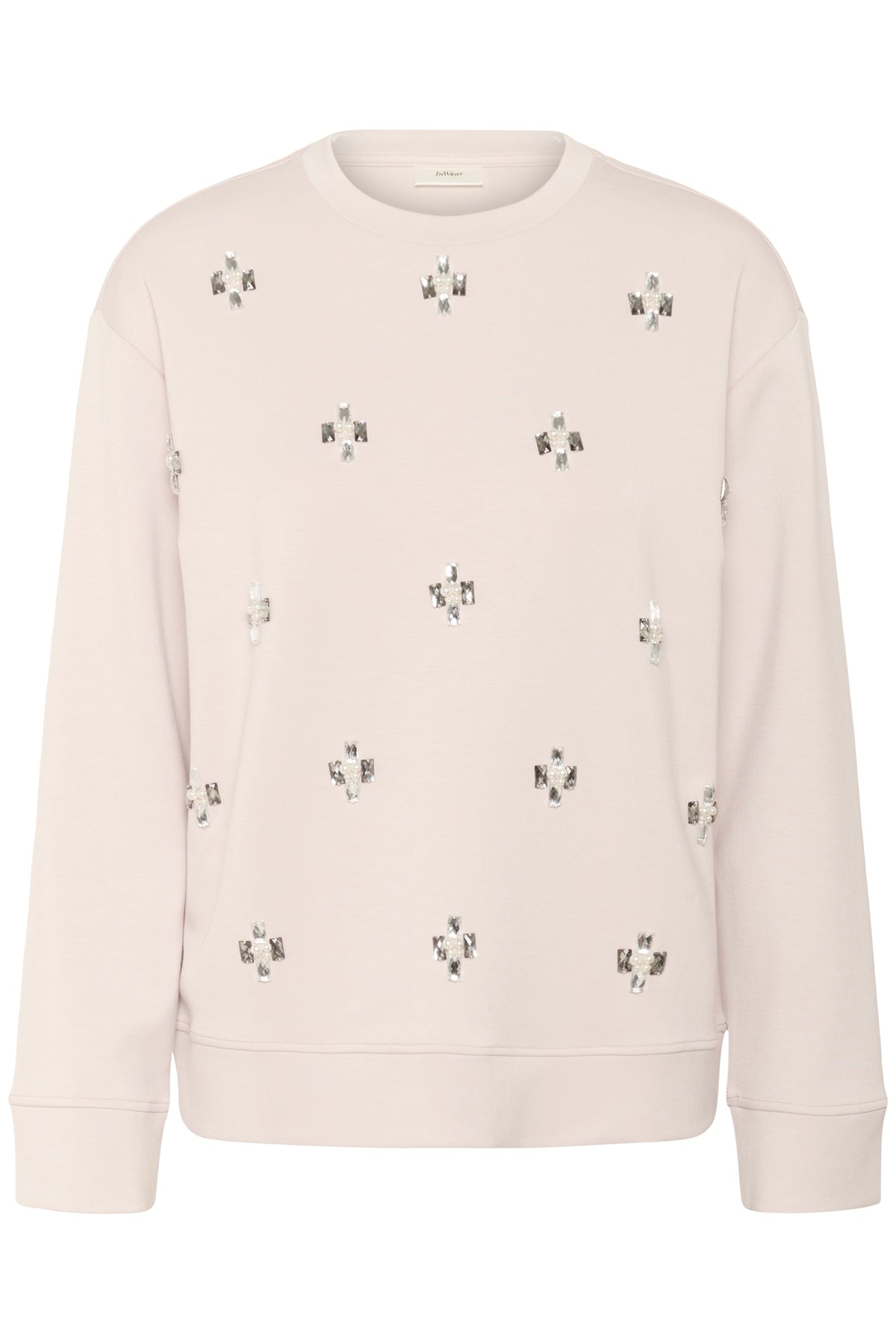 InWear Kincent Haze Cream Modal Deco Sweatshirt, 30112111