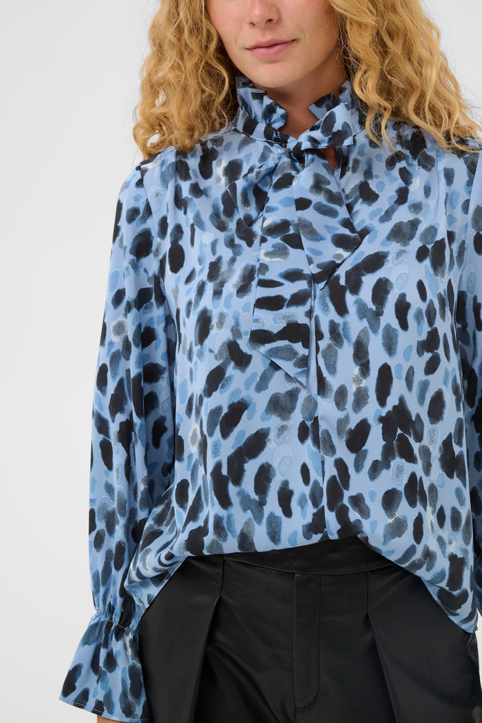 InWear GracieIW Dutch Blue Dot Print Blouse