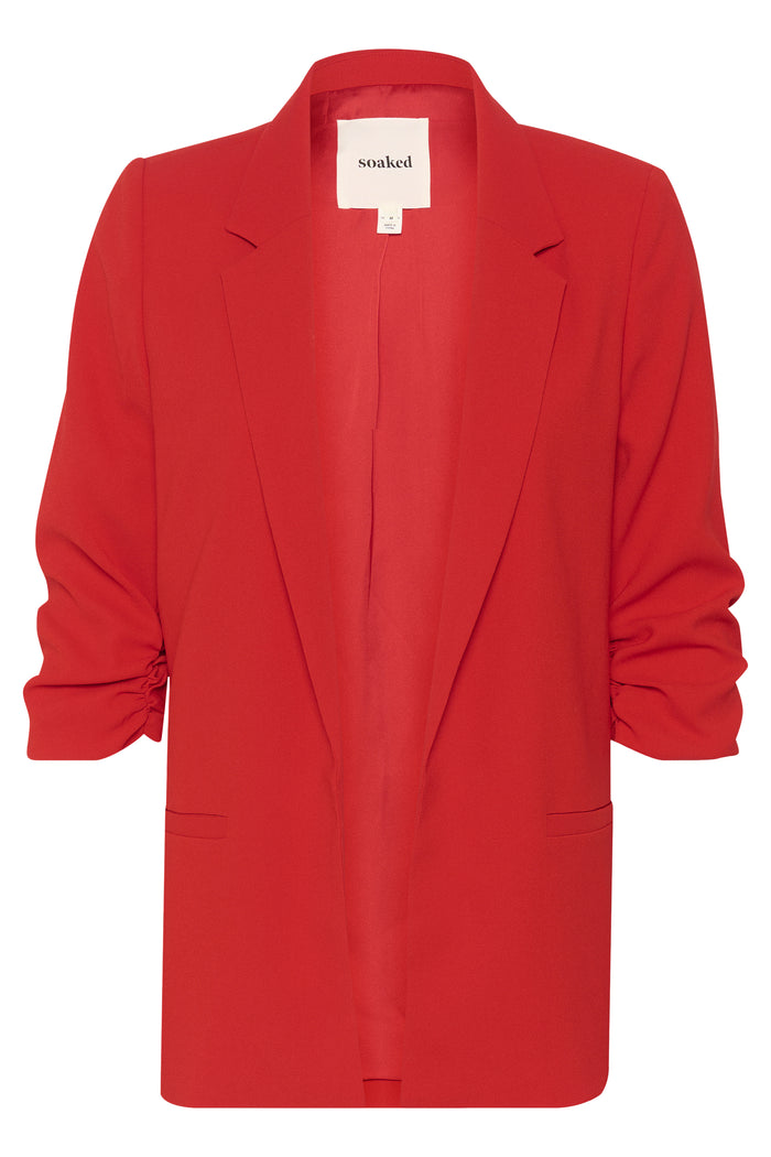 Soaked in Luxury Shirley Goji Berry Blazer