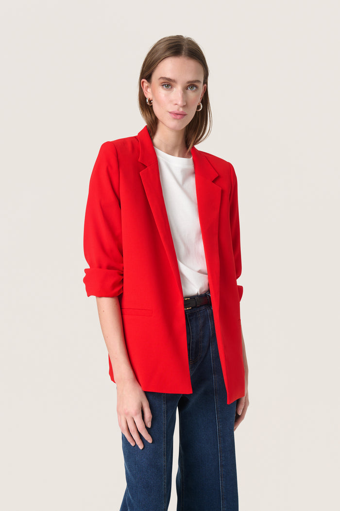 Soaked in Luxury Shirley Goji Berry Blazer