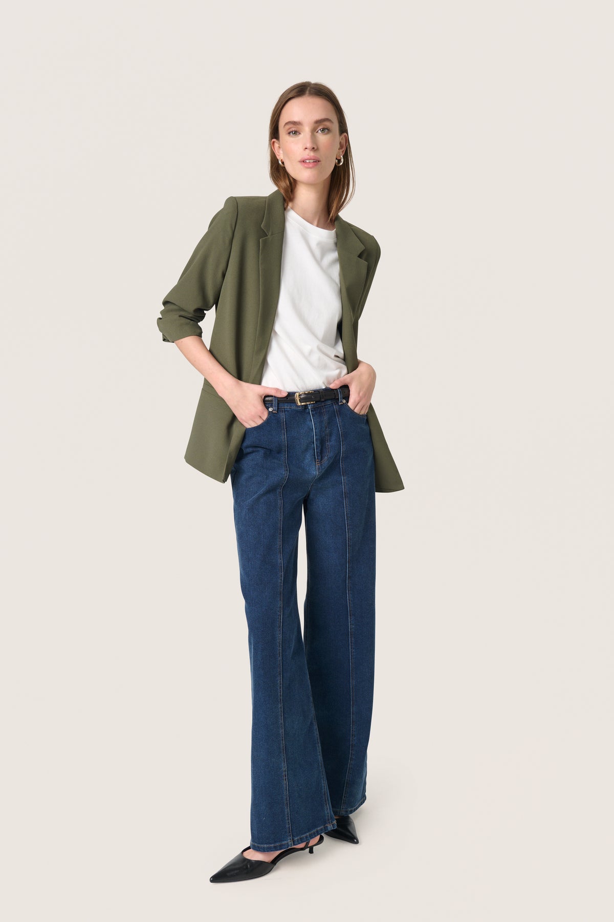 Soaked in Luxury Shirley Grape Leaf Blazer, 30403608