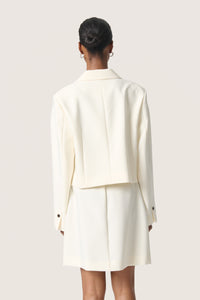 Soaked in Luxury SlCorinne Ultimate White Cropped Blazer