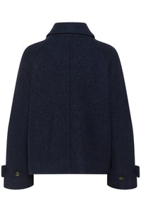 Soaked in Luxury SLAngelina Sky Captain Navy Coat