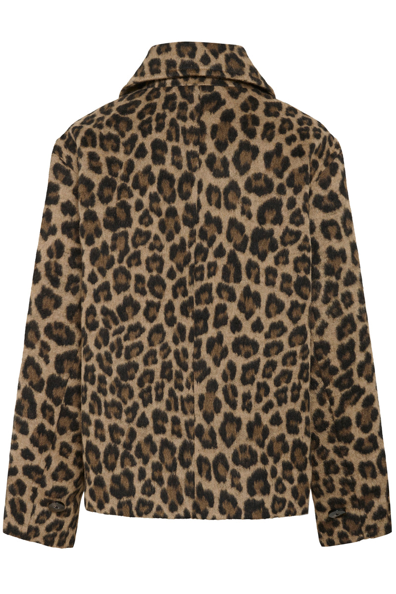 Soaked in Luxury SLLeony Akeleje Leopard Jacket