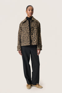 Soaked in Luxury SLLeony Akeleje Leopard Jacket
