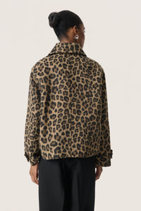 Soaked in Luxury SLLeony Akeleje Leopard Jacket