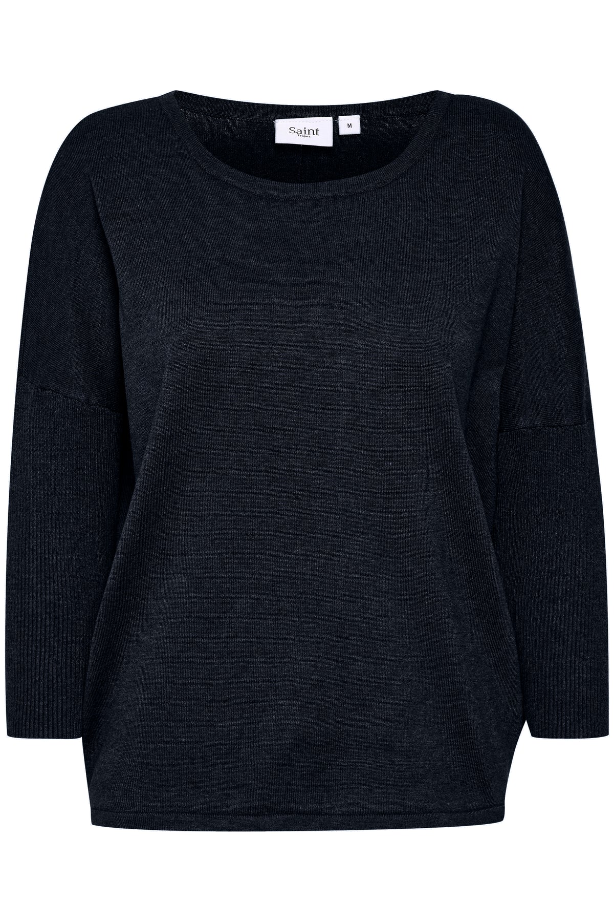 Saint Tropez Mila Night Sky Navy Round Neck Knit