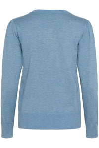 Saint Tropez Temma Blue Shadow Pearl Embellished Knit, 30514121