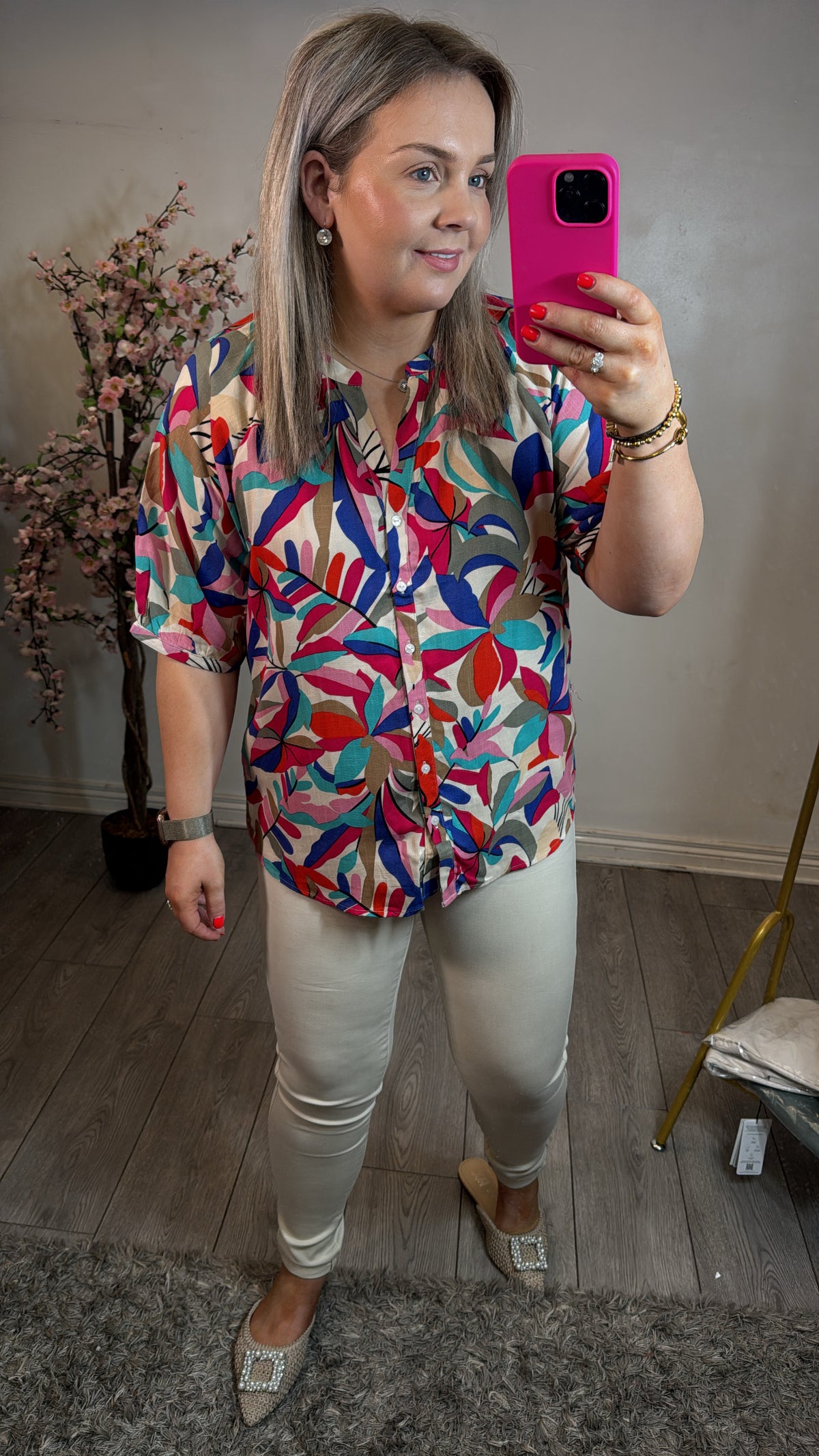 BACK IN STOCK - Toxik HighWaisted Original Beige Bum Lift Jeans