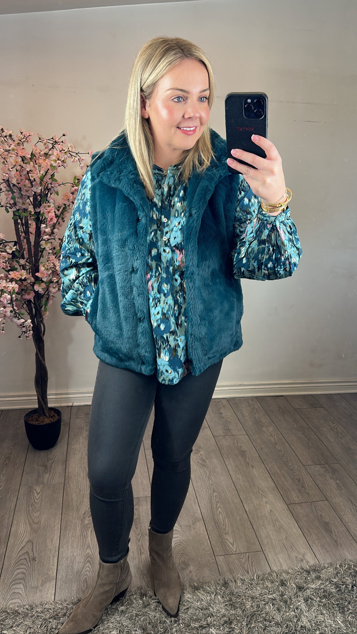 BACK IN STOCK - Toxik 360 HighWaisted Bum Lift Charcoal Grey Jeans