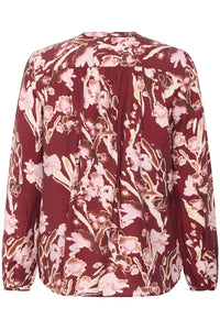 InWear Avalon Cabernet Printed Blouse