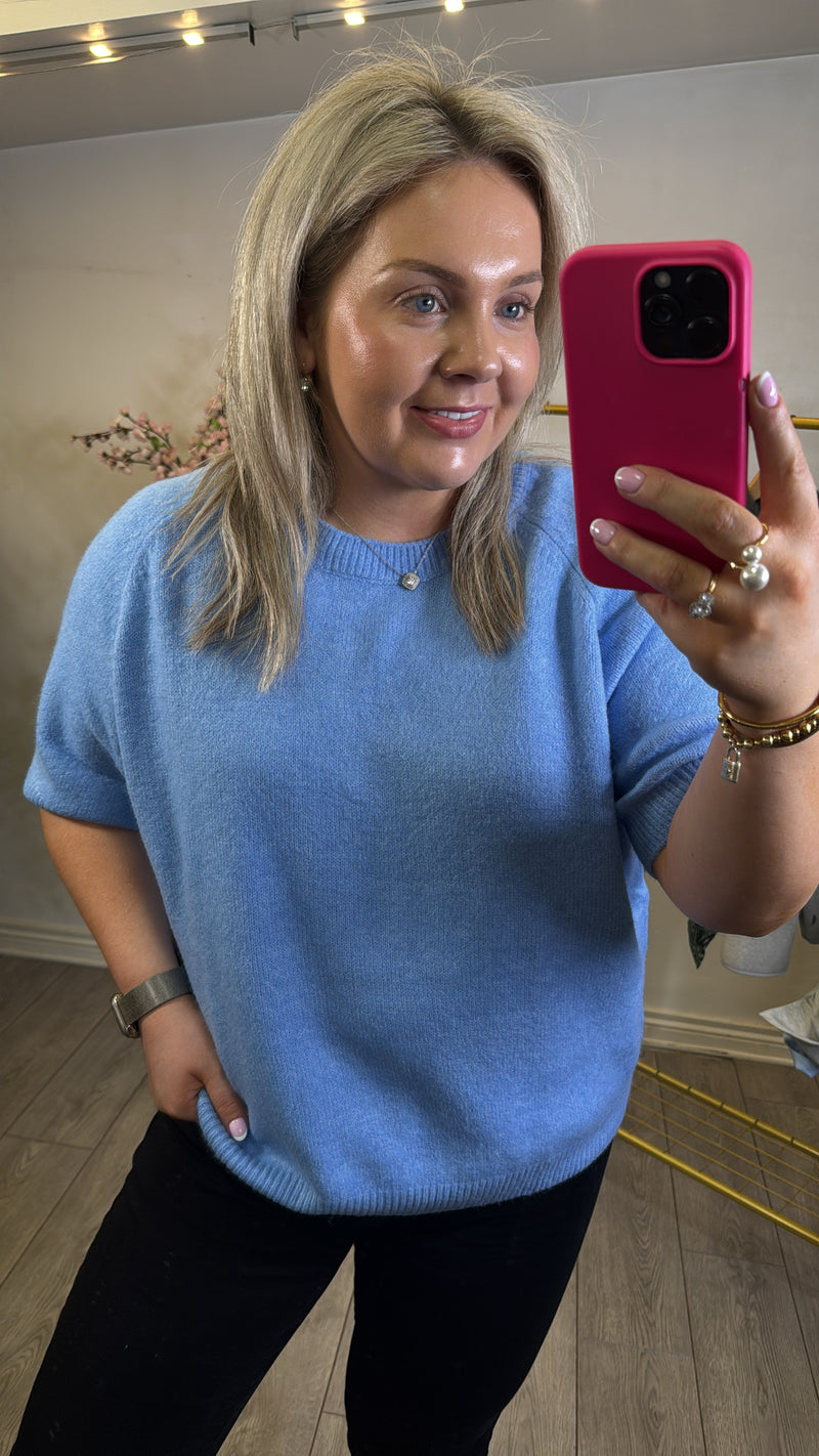 Garcia Provence Blue Oversized Supersoft Knit