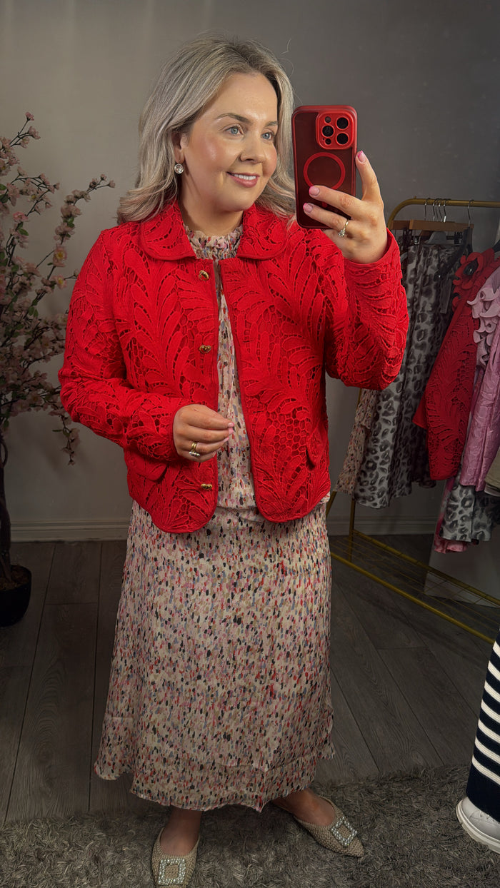 Coster Copenhagen Splash Print Halterneck Top