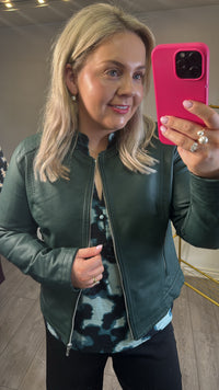 B.Young Byacom Green Gables Faux Leather Jacket, 20809396