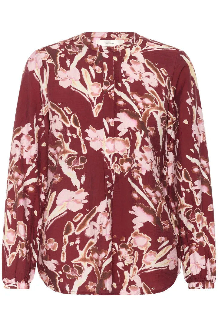 InWear Avalon Cabernet Printed Blouse