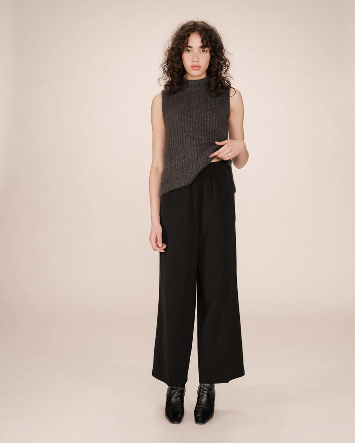 Grace & Mila Noblesse Wide Leg Elasticated Waist Trousers