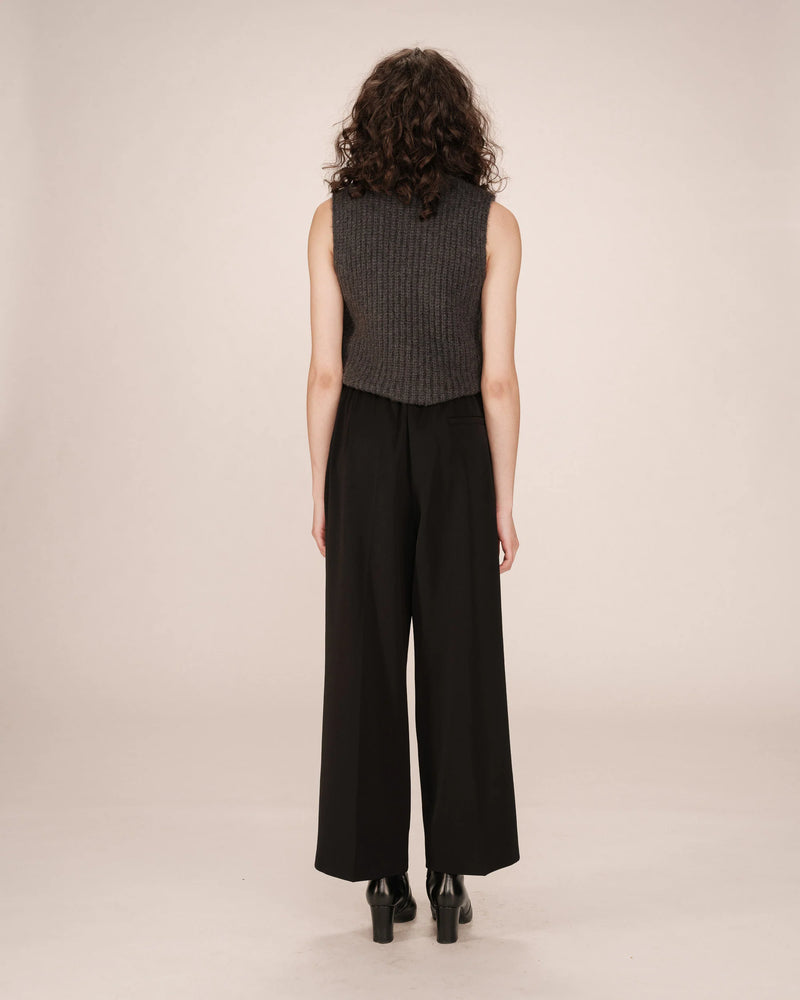 Grace & Mila Noblesse Wide Leg Elasticated Waist Trousers