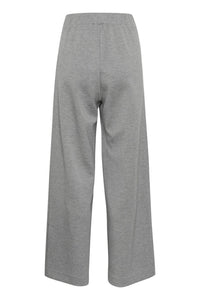 InWear Gincent Grey Melange Modal Wide Leg Joggers