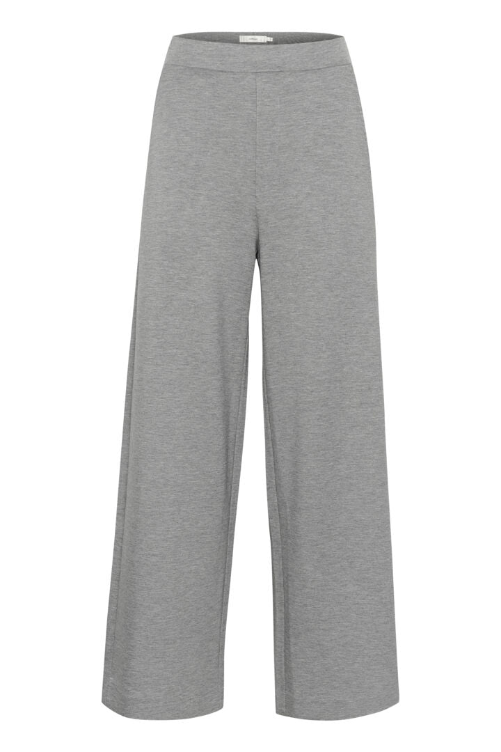 InWear Gincent Grey Melange Modal Wide Leg Joggers