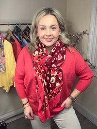 Saint Tropez Mila Honeysuckle Melange Round Neck Knit, 30500003