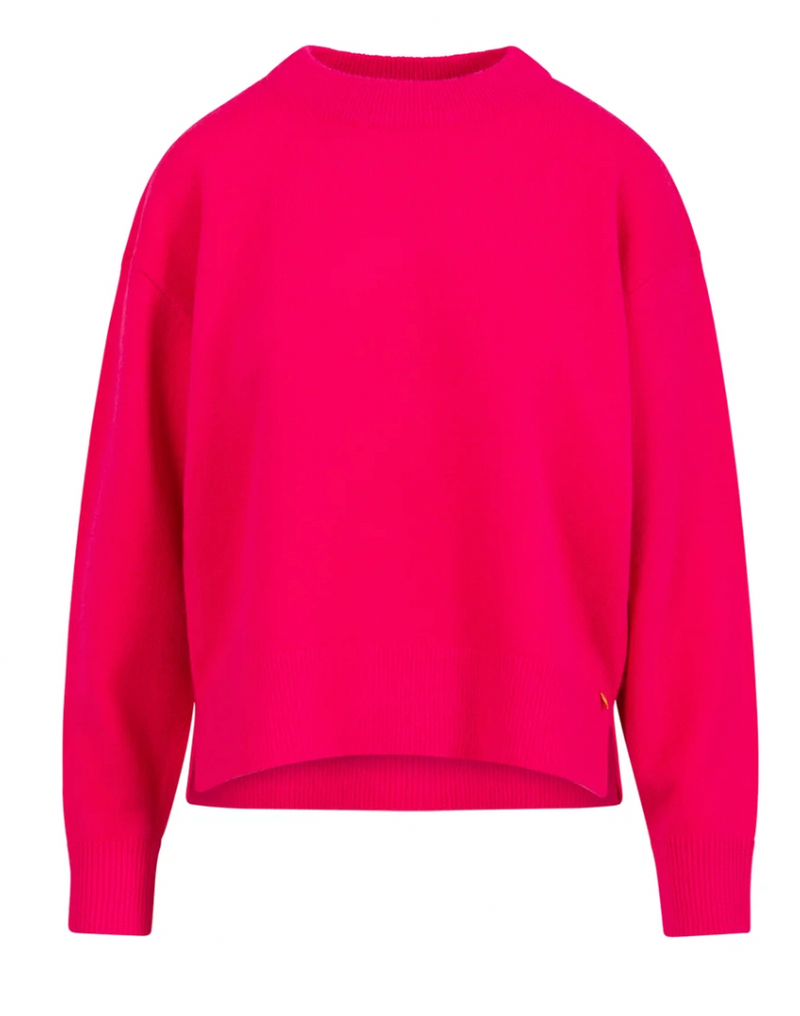 Coster Copenhagen Hot Pink Round Neck Knit
