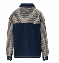 Coster Copenhagen Denim Boucle Tweed Jacket