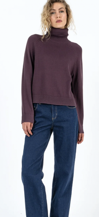 Coster Copenhagen Bordeaux Cowl Neck Knit