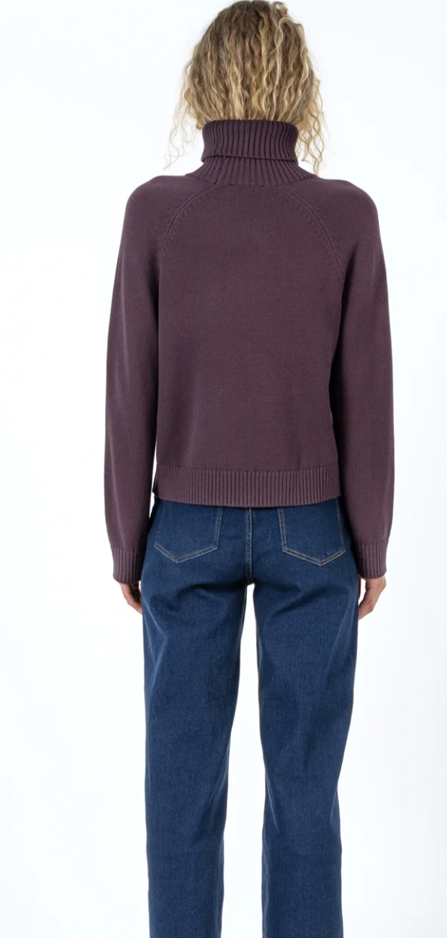 Coster Copenhagen Bordeaux Cowl Neck Knit