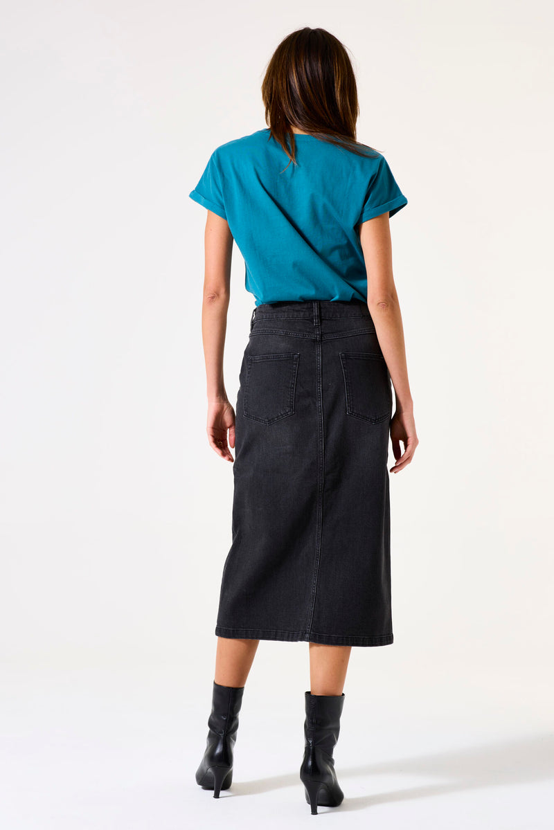 Garcia Blue Lagoon 'AMORE' Logo T-Shirt