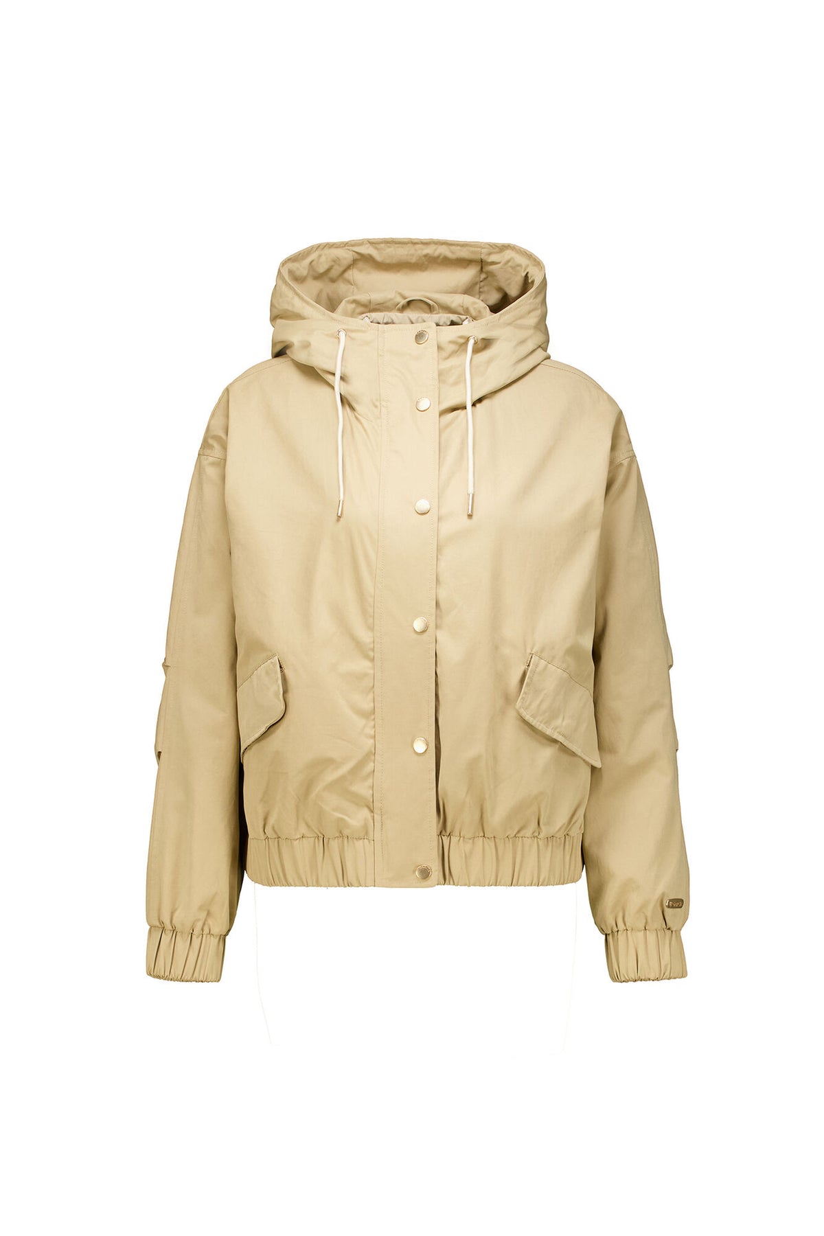 Garcia Sandy Tan Waterproof Jacket with Hood, GJ2600205