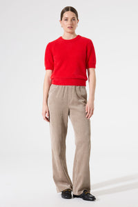 Garcia True Red Fluffy Knitted Jumper, I50245