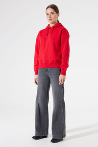 Garcia Sports Luxe True Red Supersoft Fleece Lined Hoody, I50262