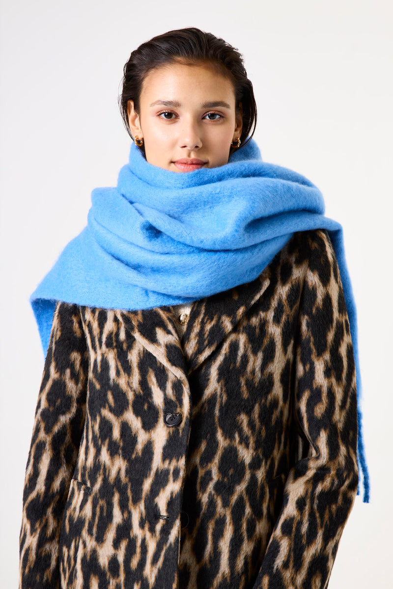 Garcia Provence Blue Supersoft Cosy Scarf