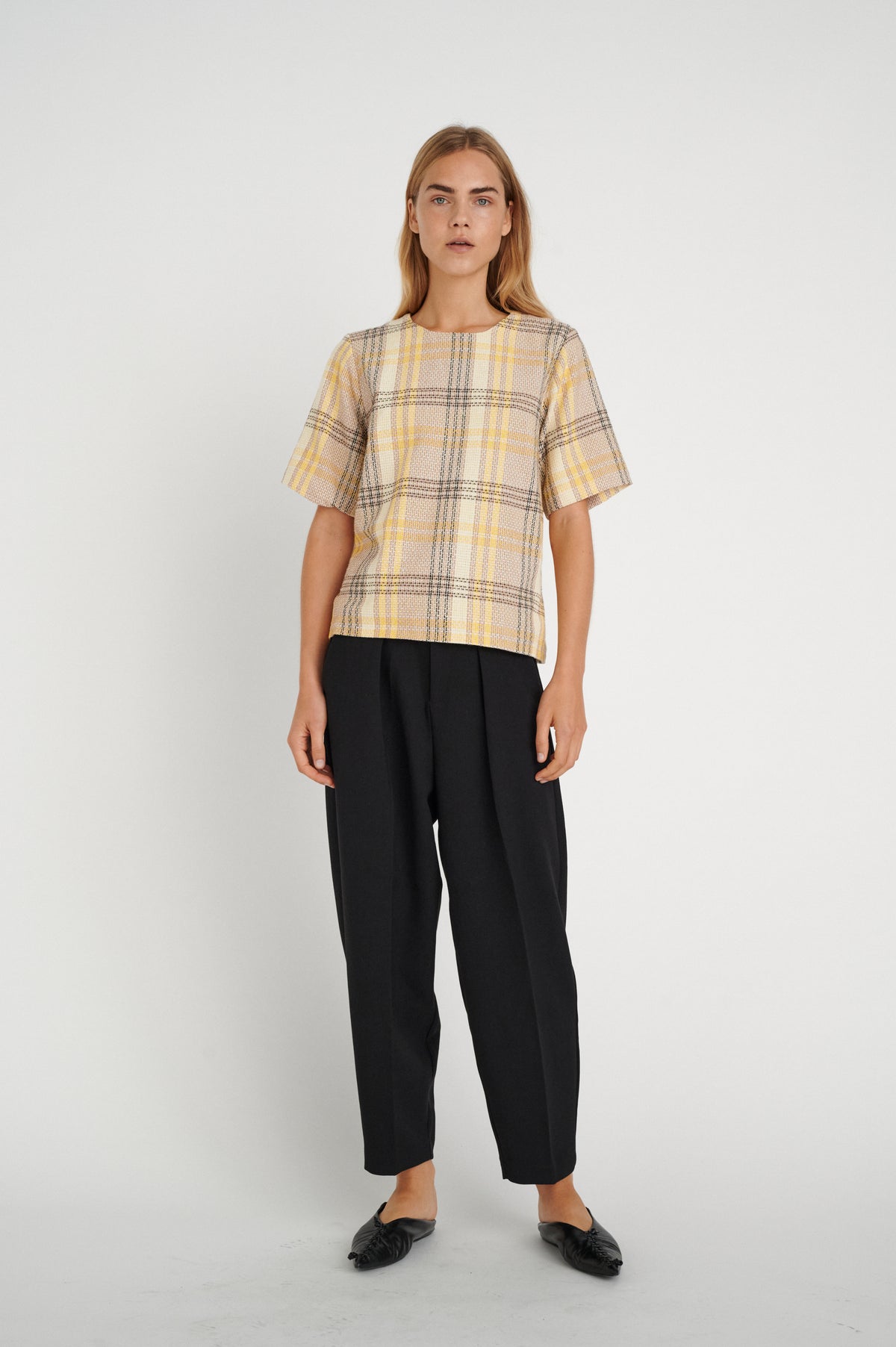 InWear Perle Neutral Mix Boucle Top, 30107132