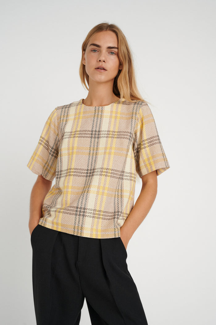 InWear Perle Neutral Mix Boucle Top, 30107132